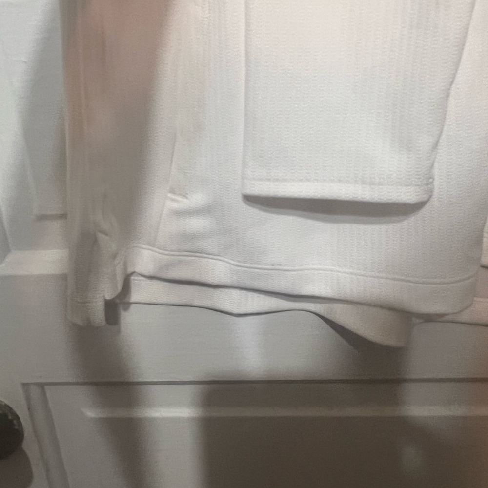Nike White Full-Zip Jacket - Picture 2 of 4